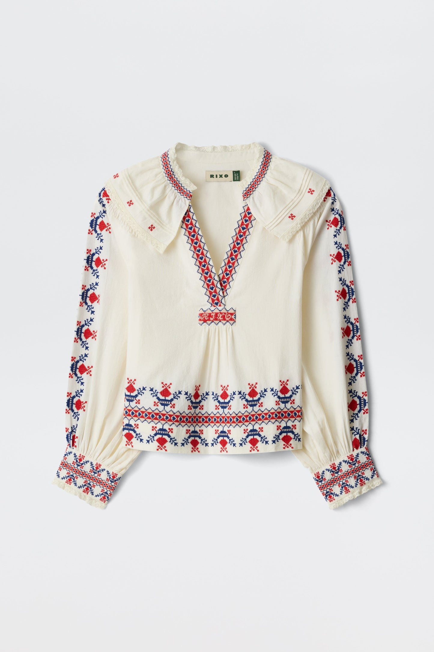 Brisella - Gea Geo Embroidery Cream