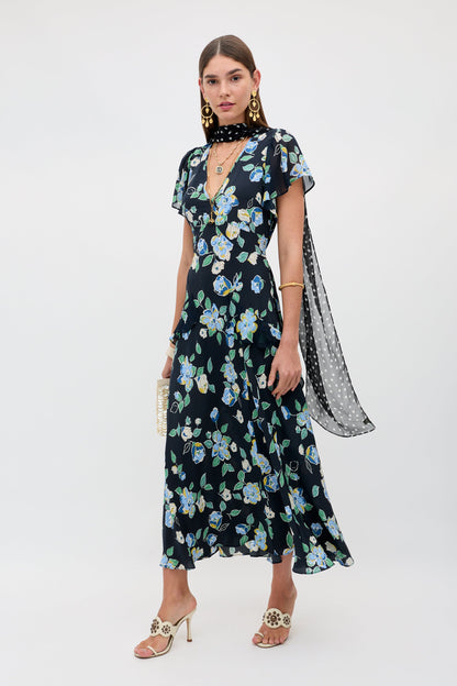 Evie -  Kimmie Floral Navy