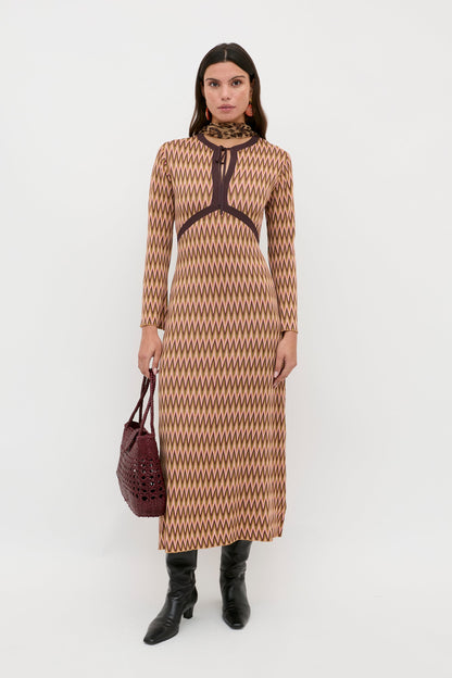 Pamela  -  Maeve Jacquard Multi
