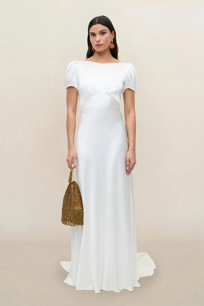 Natalia - Satin Back Silk Crepe