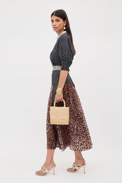 meg - leopard polka dot