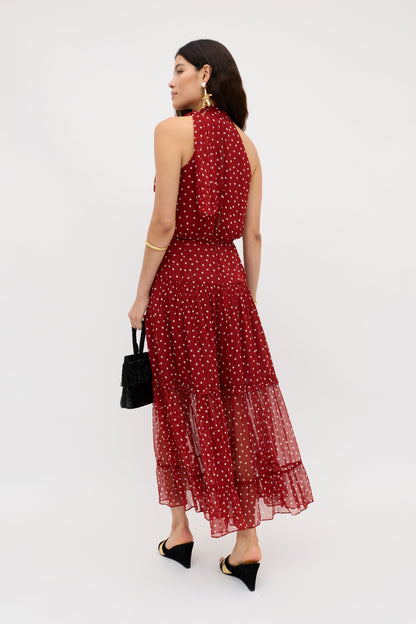 Abi - Layla Dot Red