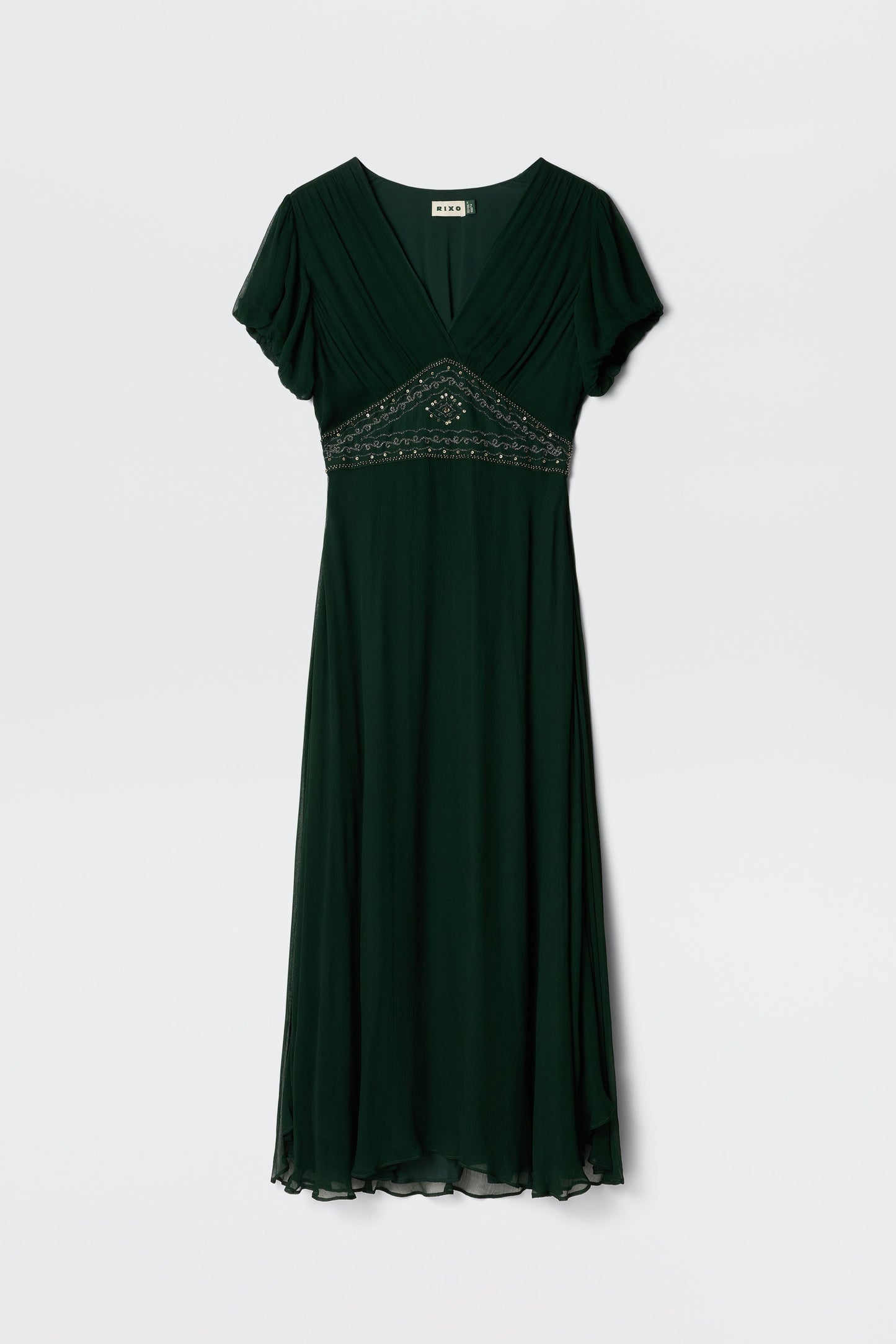 Corrine  -  Diana Embellishment Forest Green