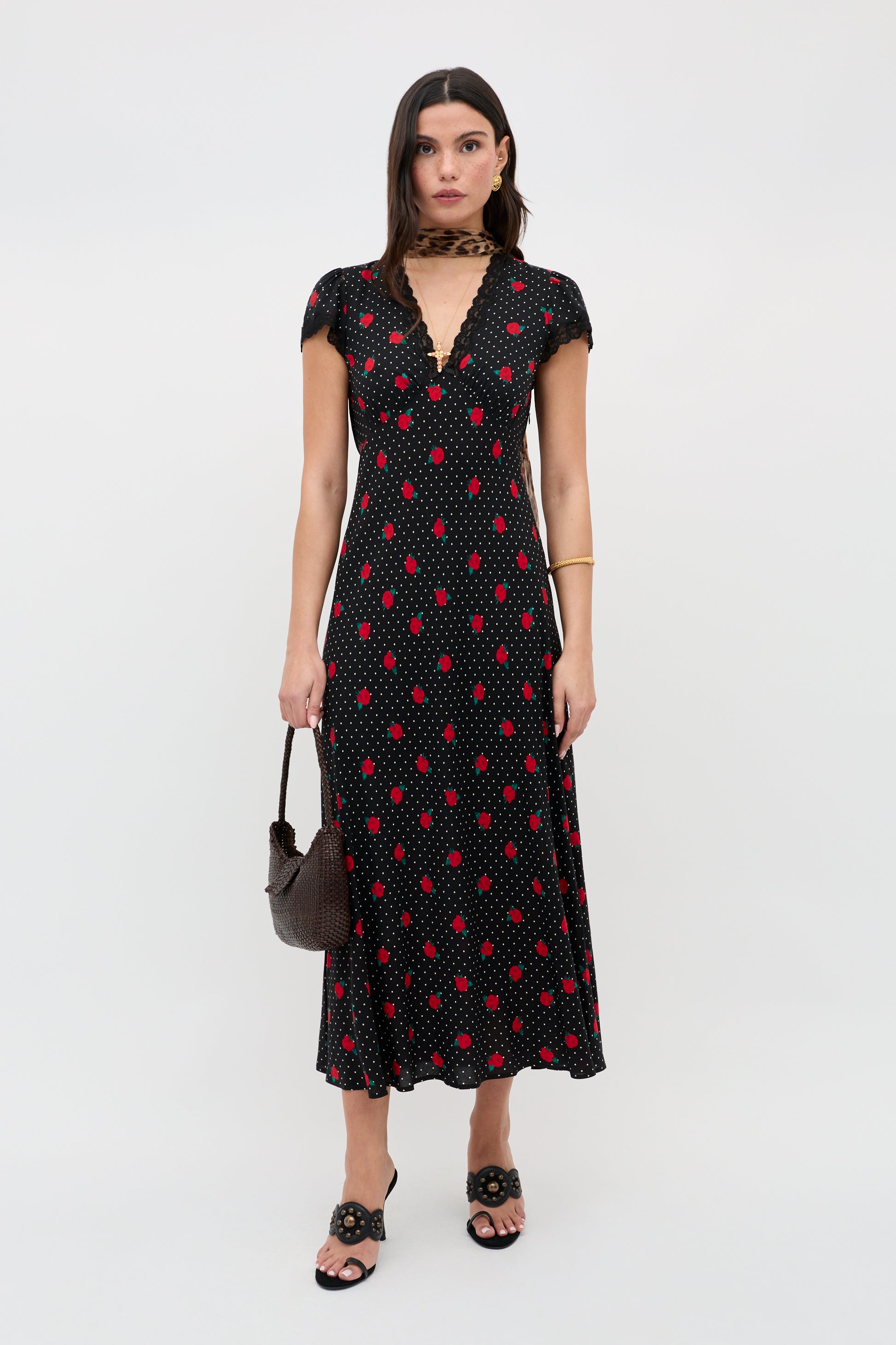 Clarice - Rose Spot Black