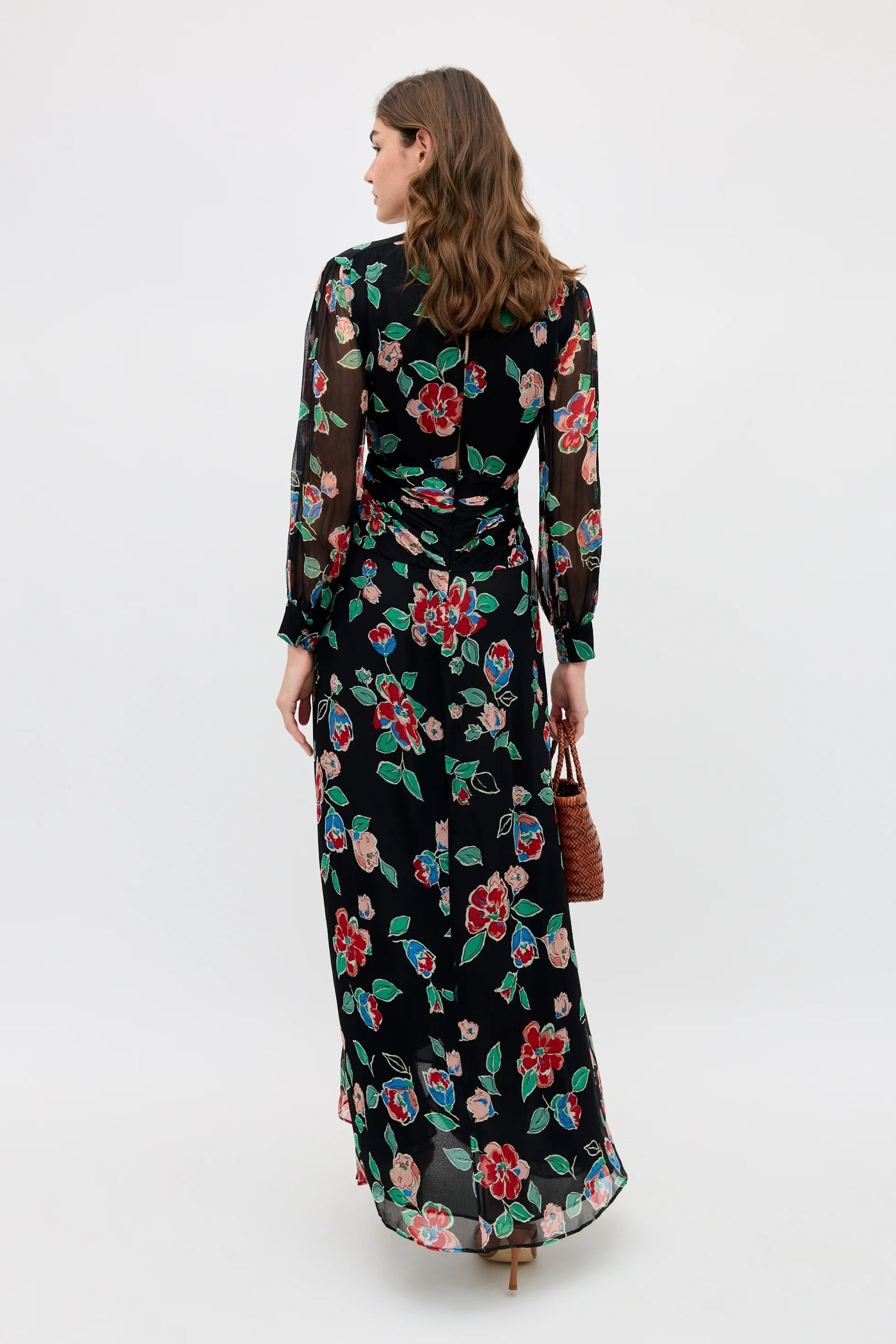 Meera - Kimmie Floral Charcoal
