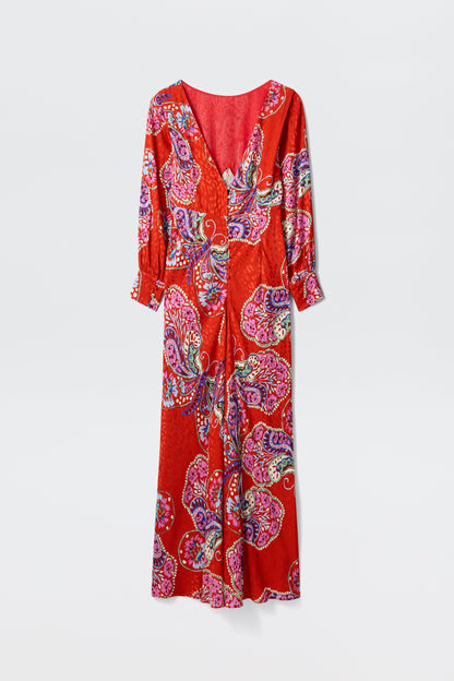 Marni - Butterfly Bloom Jacquard Red