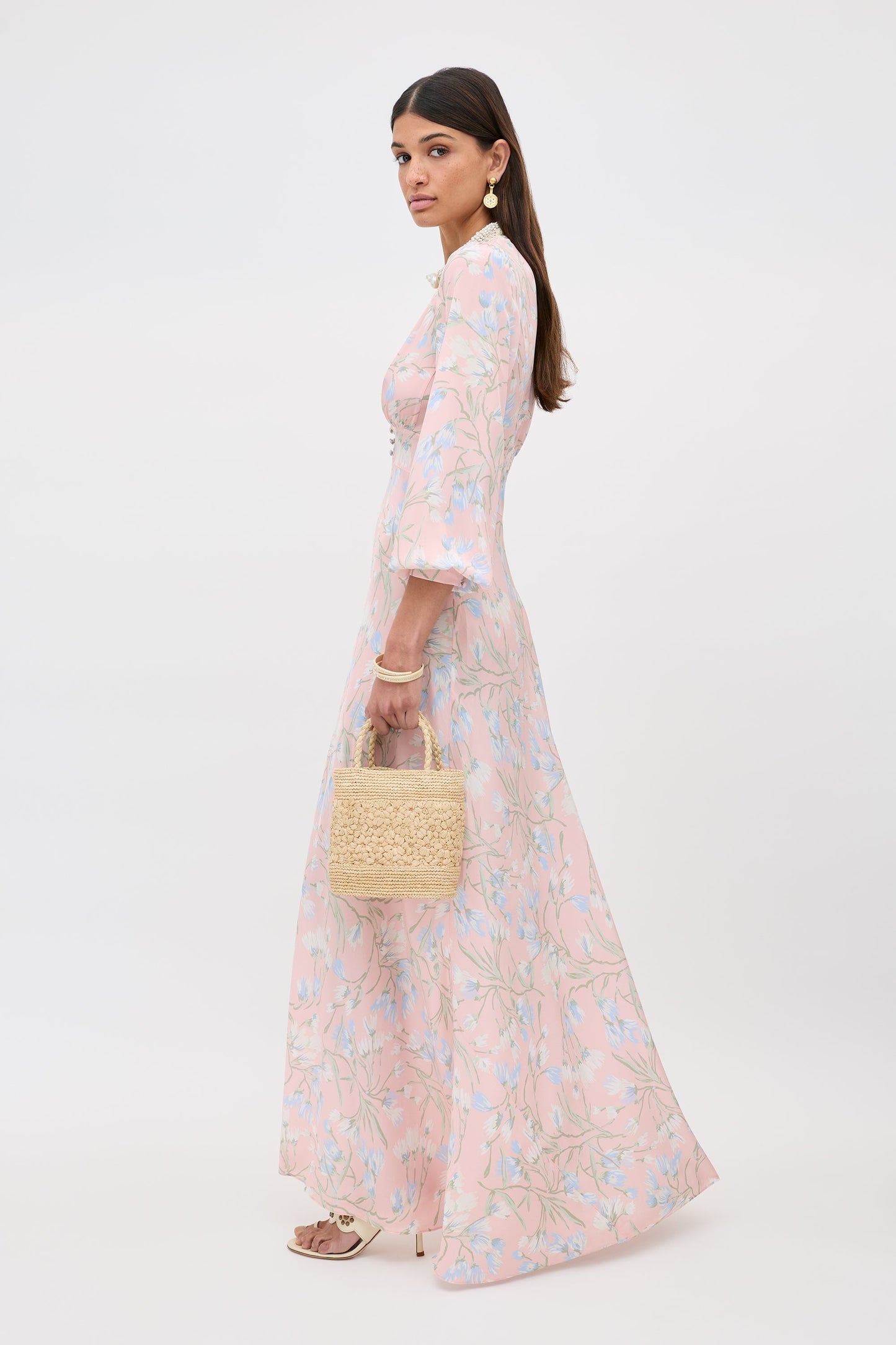 Emory -  Watercolour Floral Pink