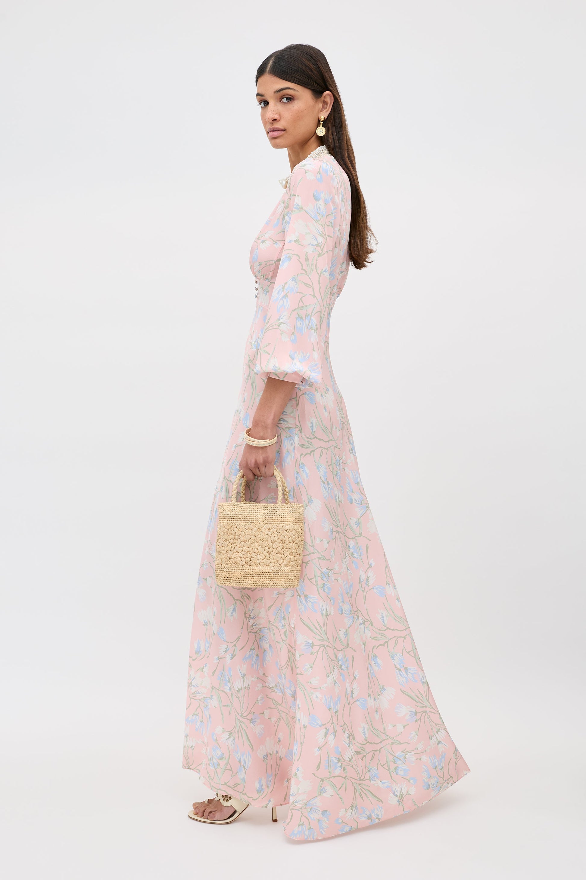Emory -  Watercolour Floral Pink