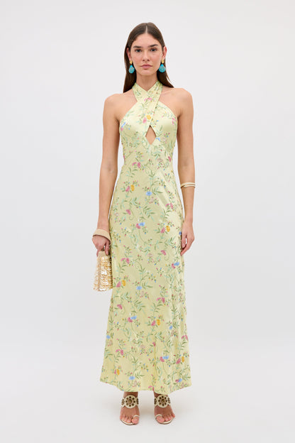 Dune - Botanical Embroidery Green