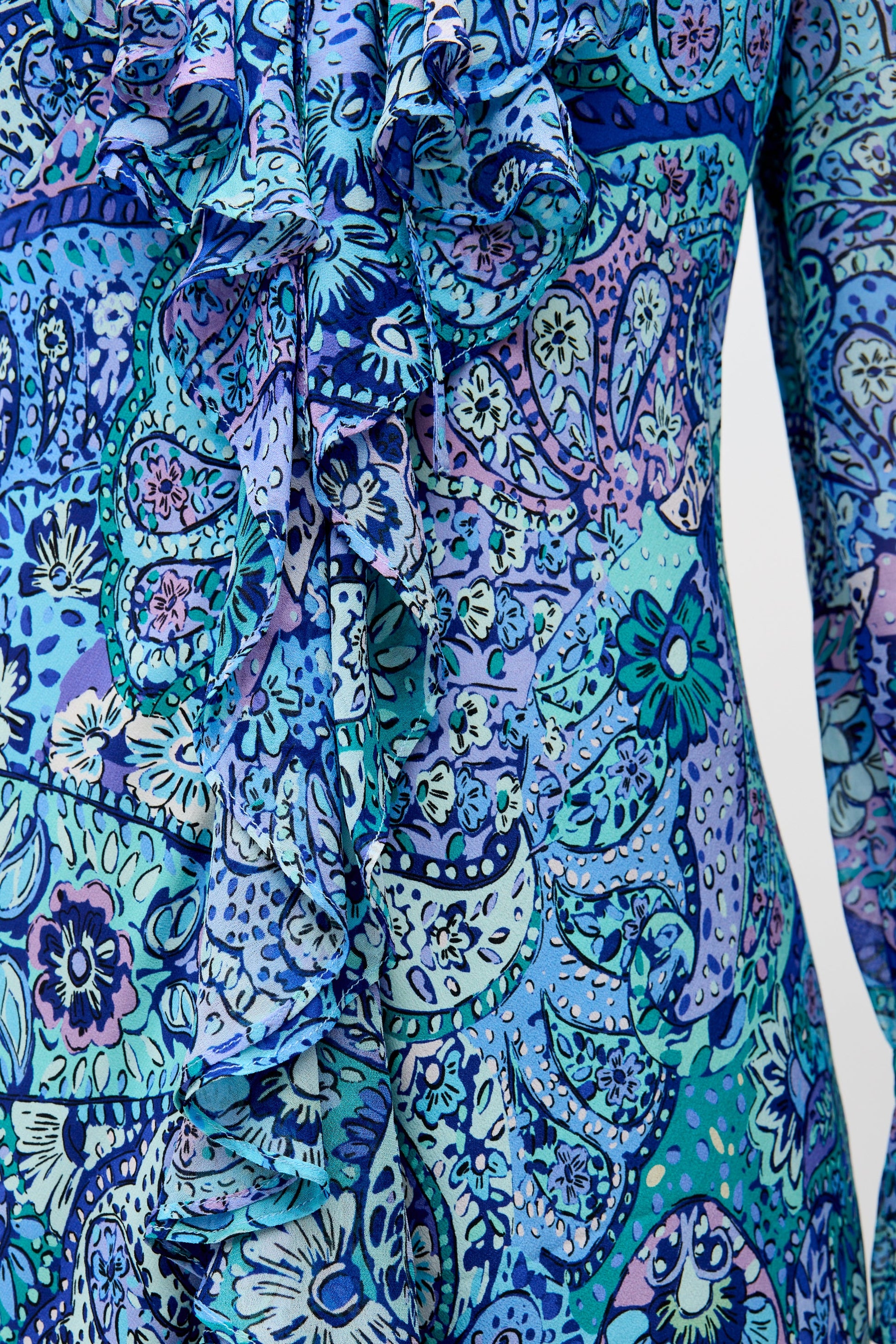 Gracye - Paisley Floral Blue