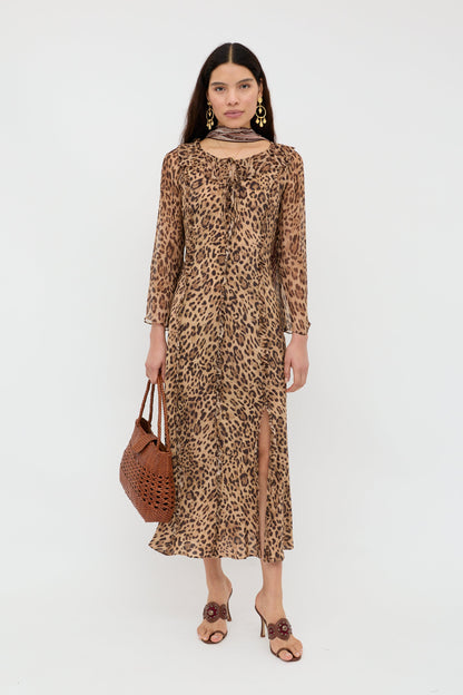 Coralyn - Mila Leopard Brown