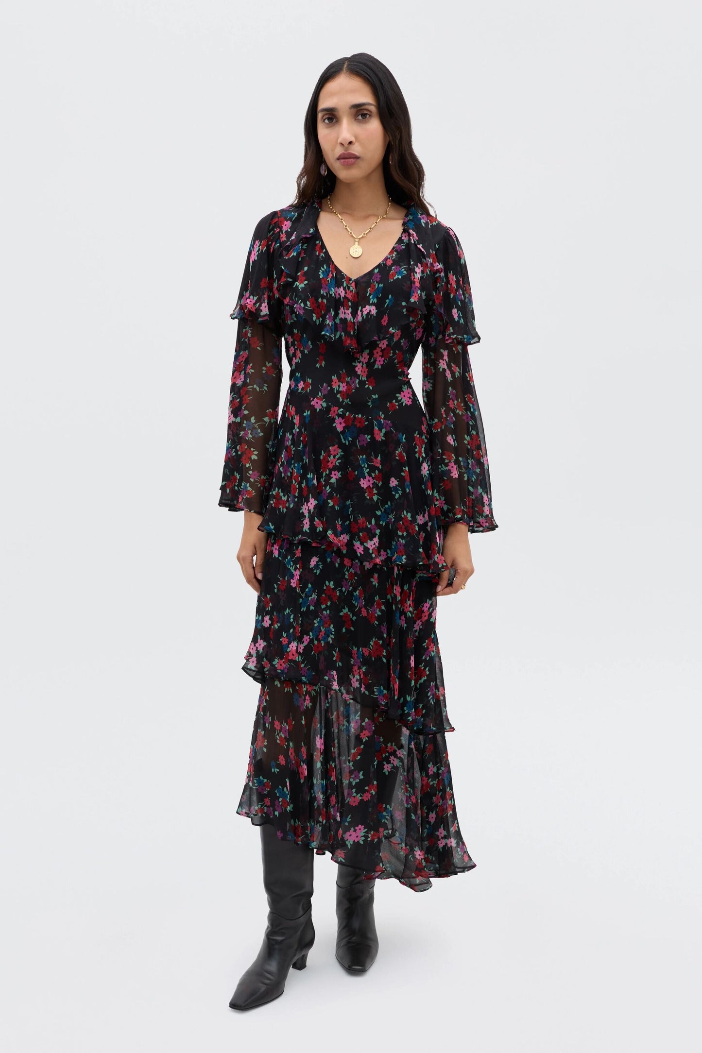Loralyn - City Floral Black