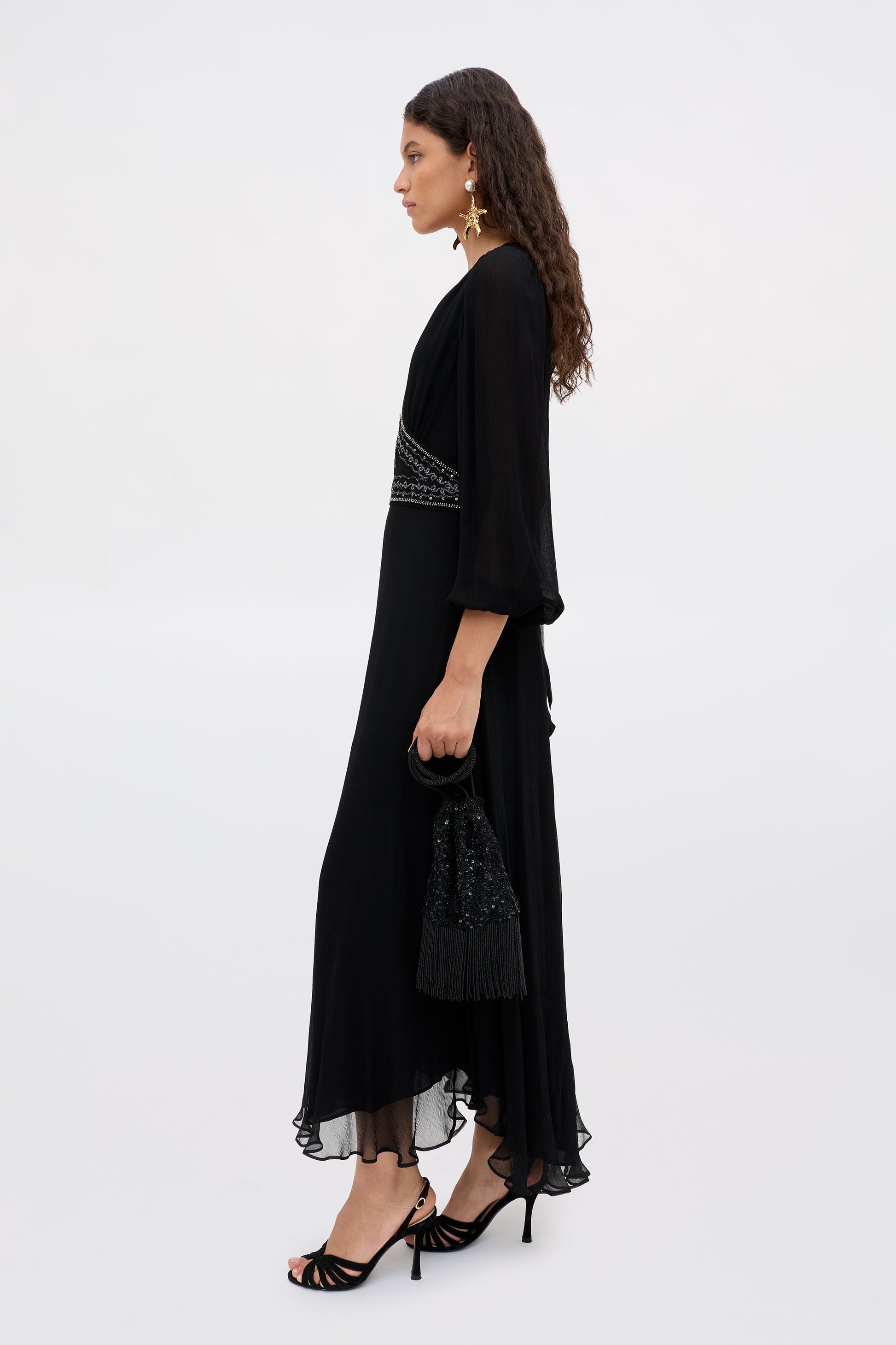 Kaesha  -  Diana Embellishment Black