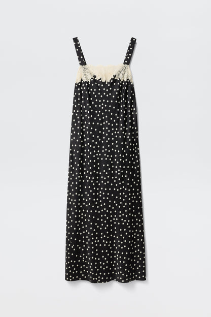 Rosamarie - Scattered Dot Black