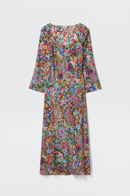Noraya - Cara Floral Leopard Brown