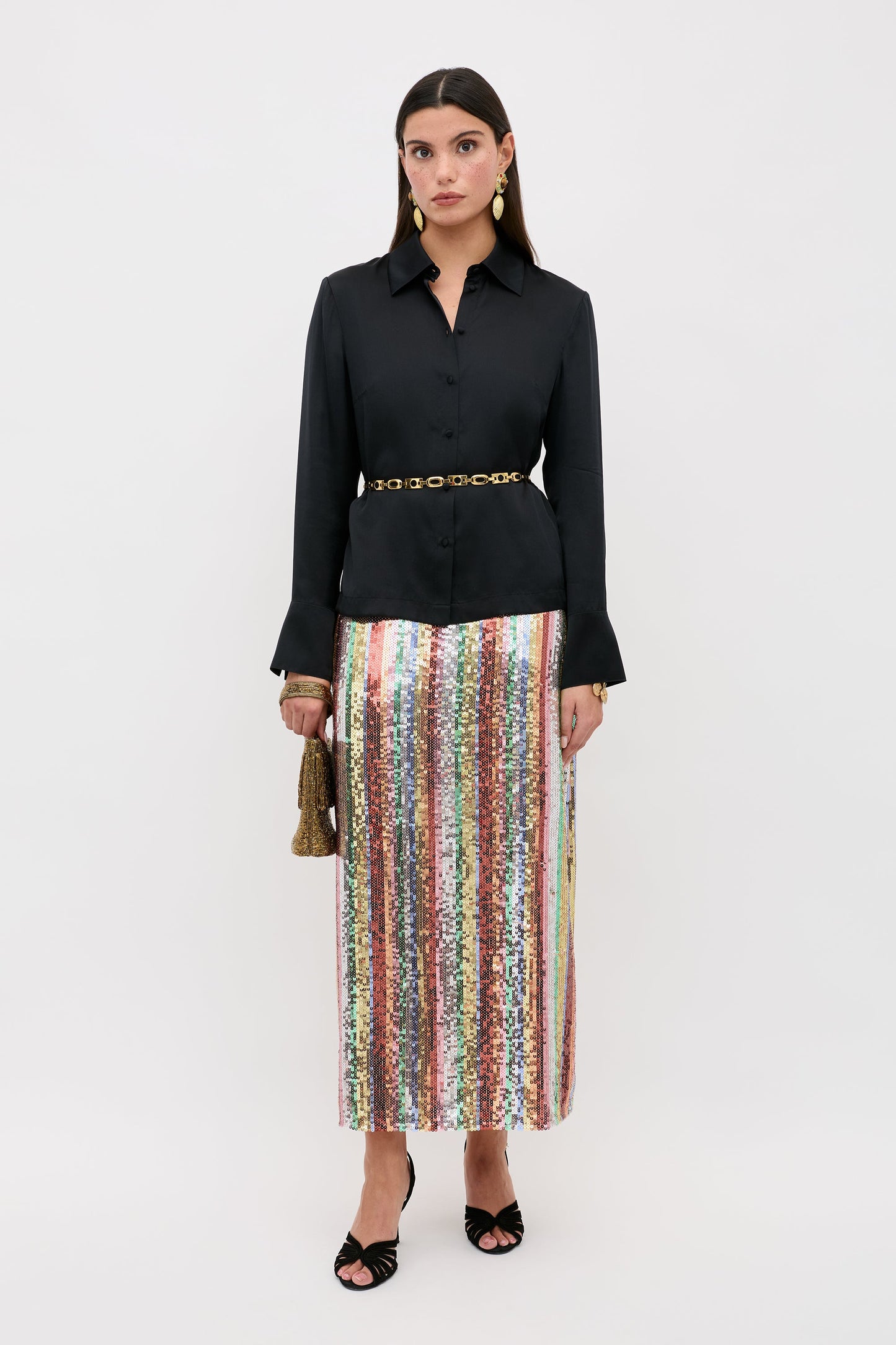 Kelly  -  Dixie Stripe Embellishment Multi