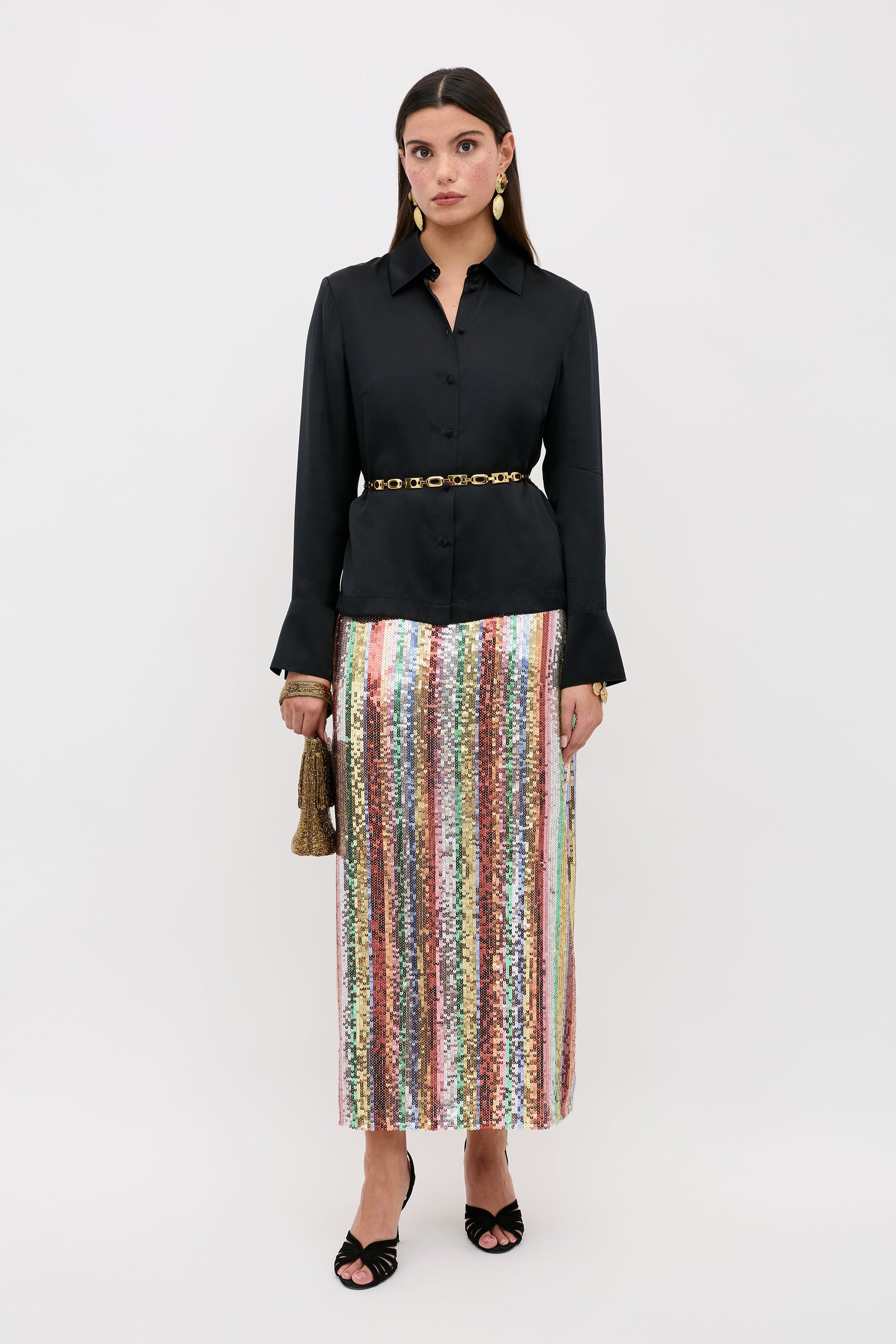 Kelly  -  Dixie Stripe Embellishment Multi