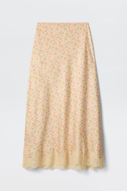 matilde skirt katie floral cream
