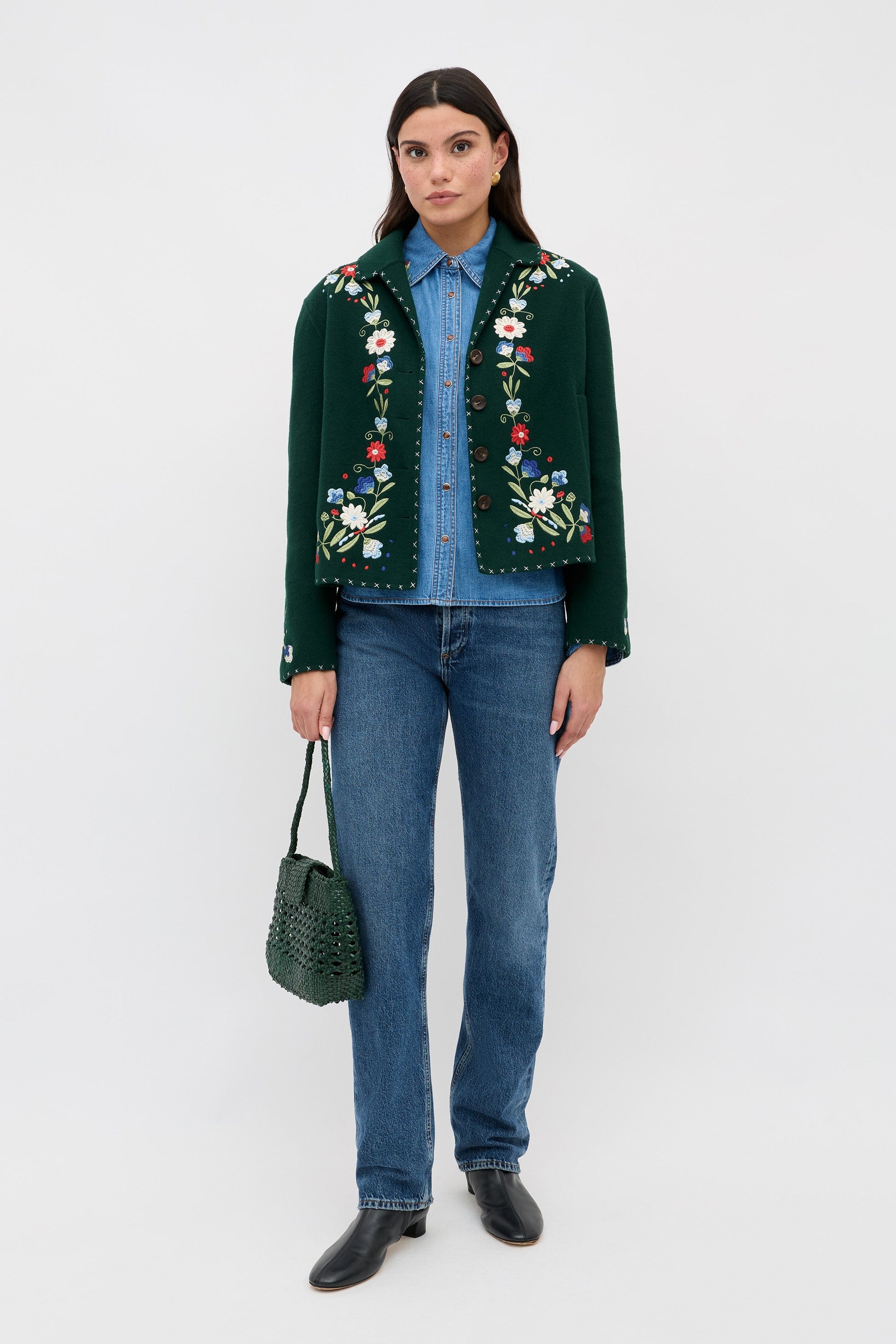 Edaline -  Sadie Embroidery Light Vintage