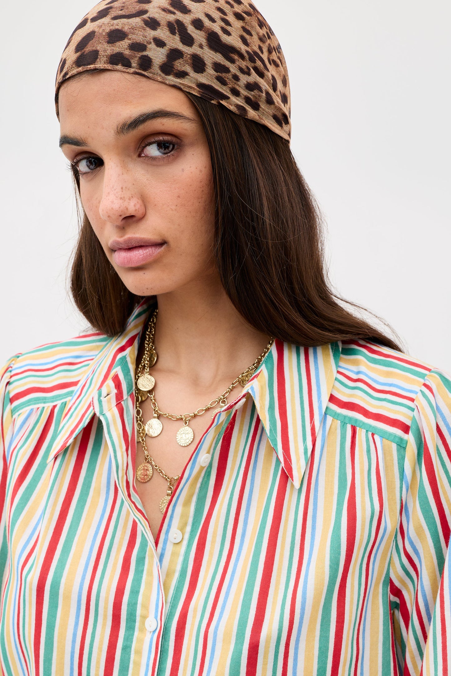 Ashlynn - Maxime Stripe Ivory