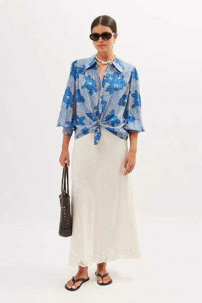 Blake  -  Milos Floral Blue