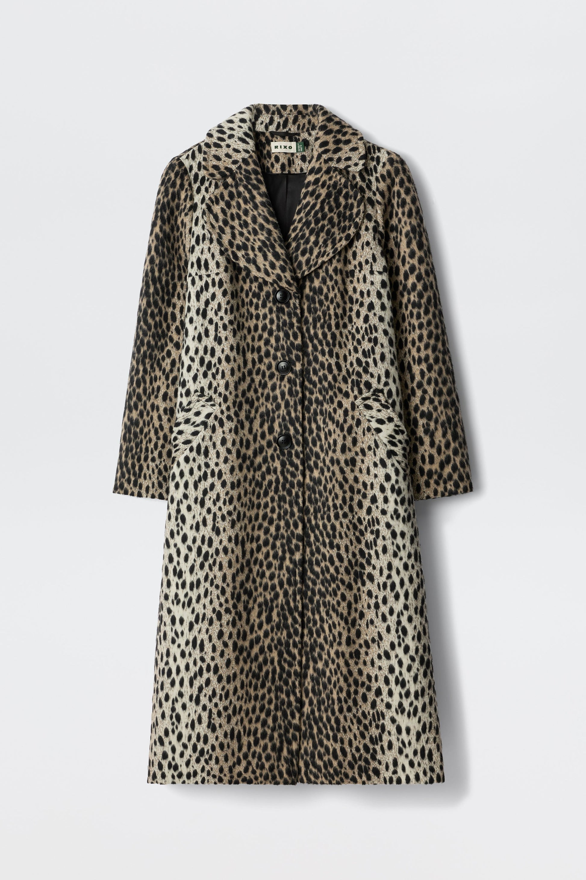 Rosemary - Antelope Spot Jacquard Black