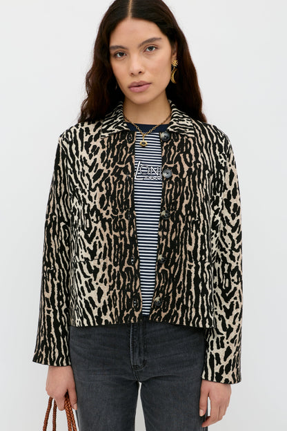 Trista  -  Bohemia Leopard Brown