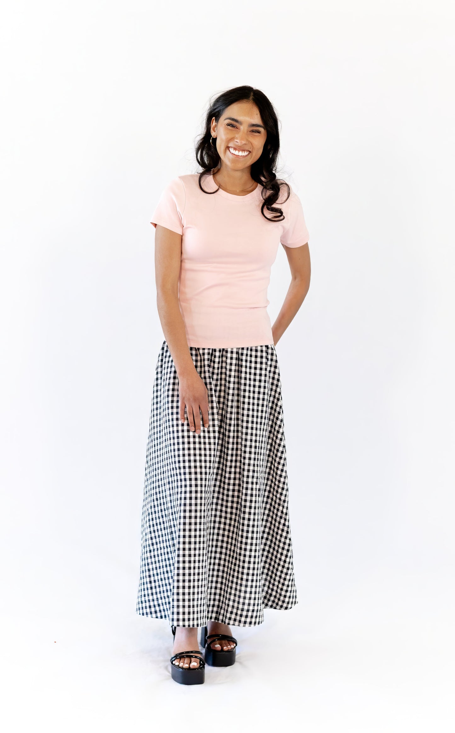 Bella Short Sleeve Tee · Pink