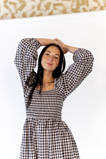 Anna Gingham Dress